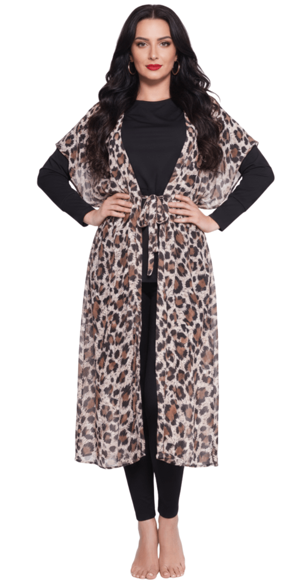 5 - Piece Midnight Belted Burkini Set - Bare Essentials