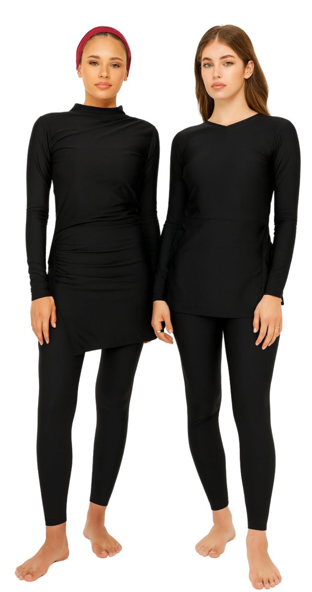 Black Swim Leggings - Bare Essentials