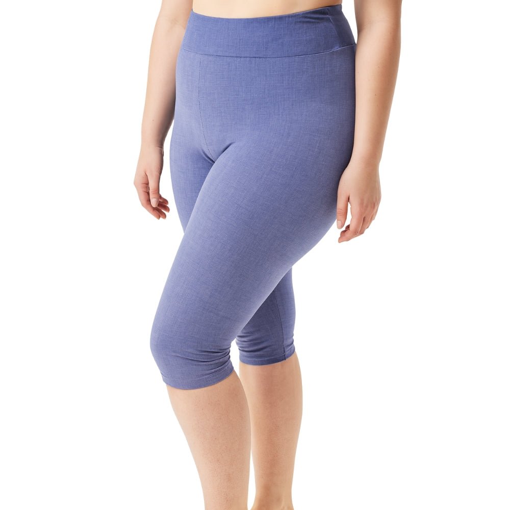 Blue Denim Swim Tights - Bare Essentials