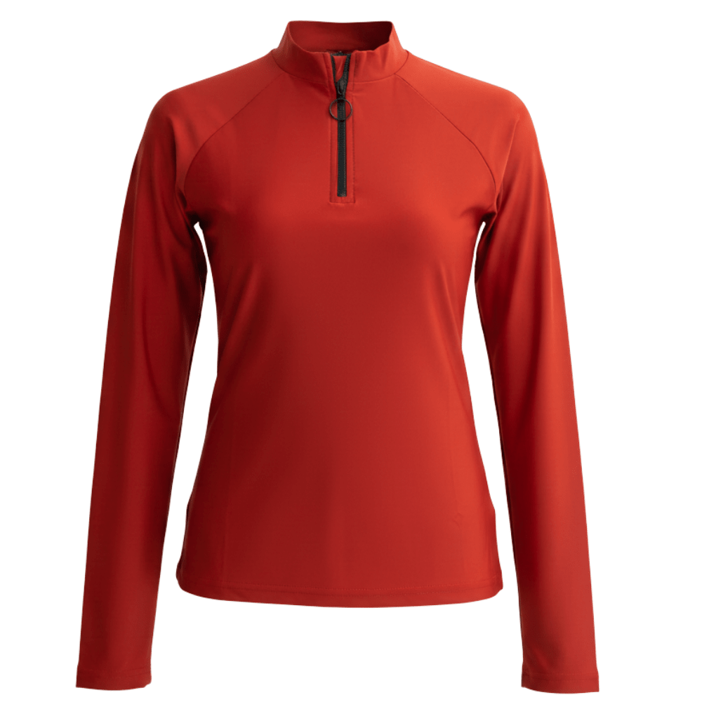 Modest brick rashguard UV swim top Dubai Bare Essentials