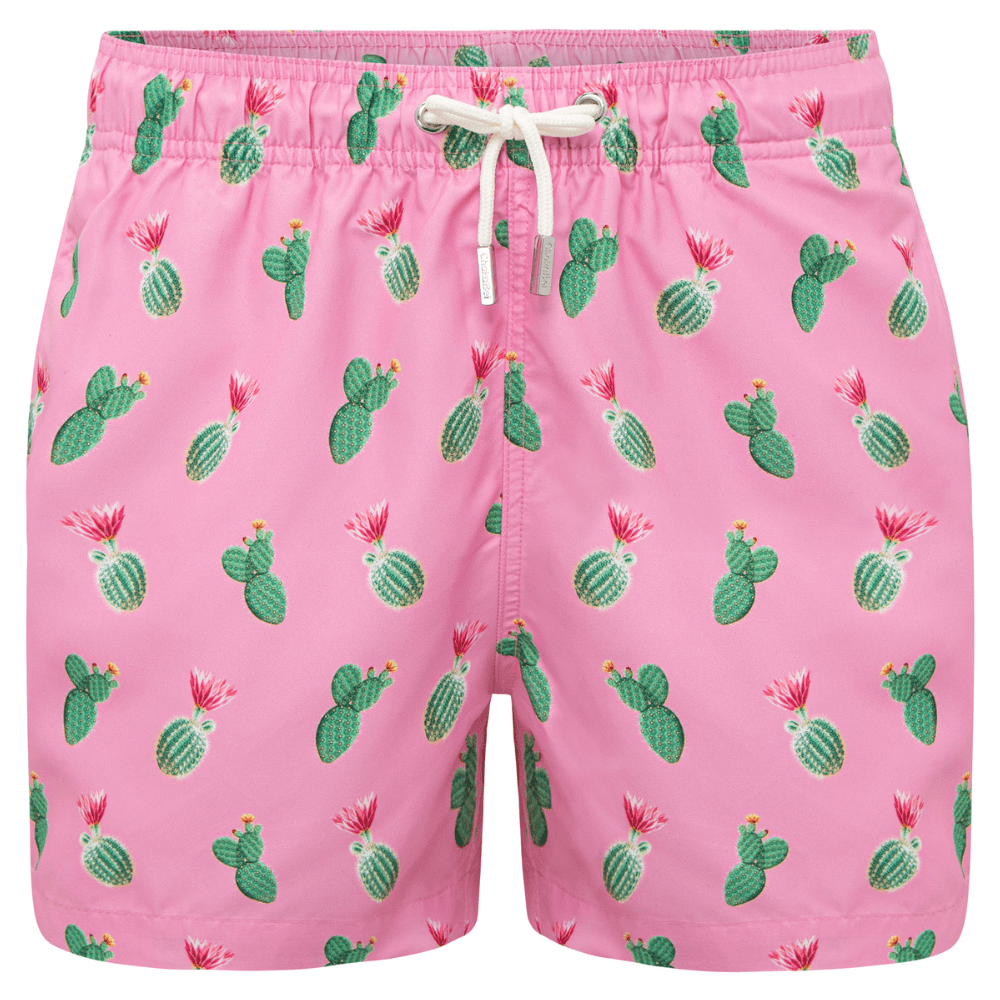 Cacti Men's Swim Shorts - Bare Essentials