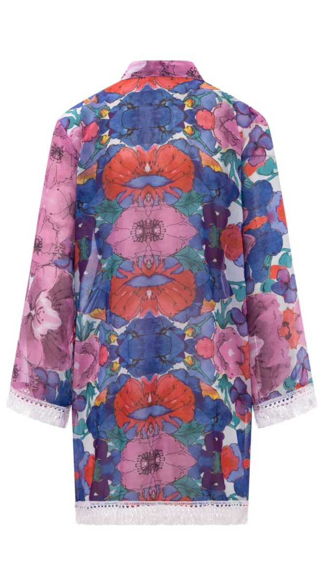 Georgette Kimono Garden - Bare Essentials