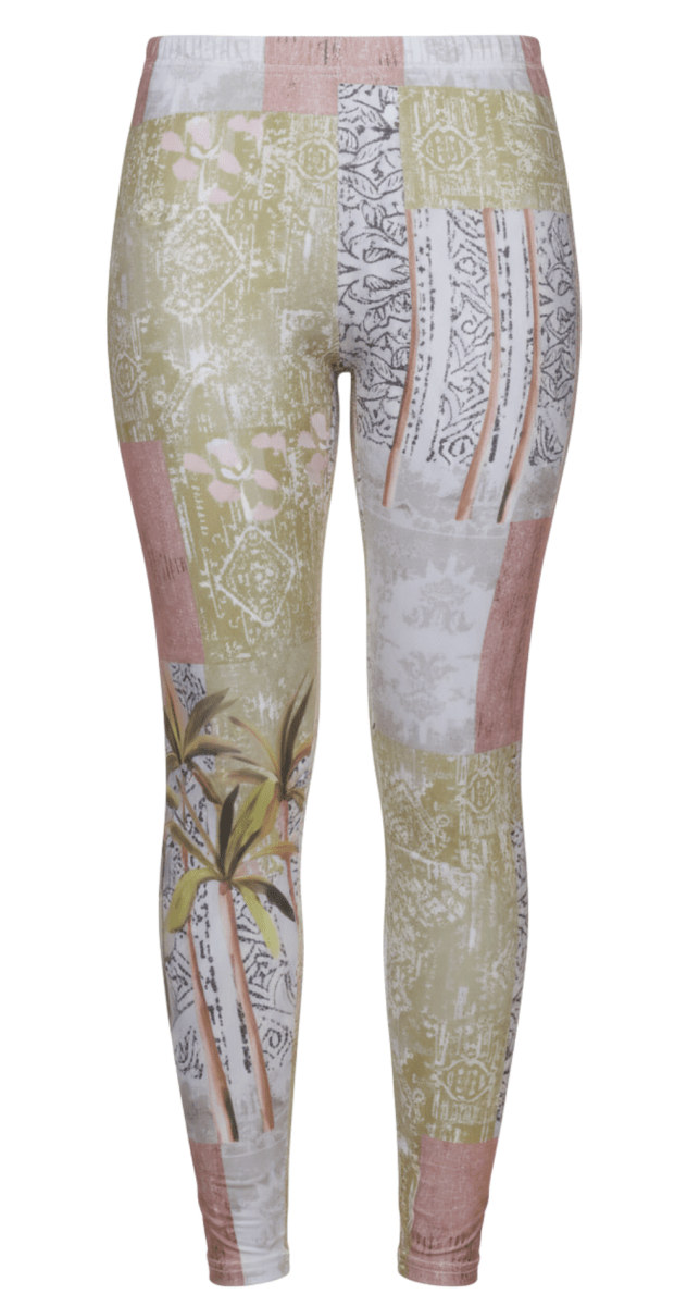 Hakuna Bliss printed swim leggings modest swimwear Dubai mix and match burkini set