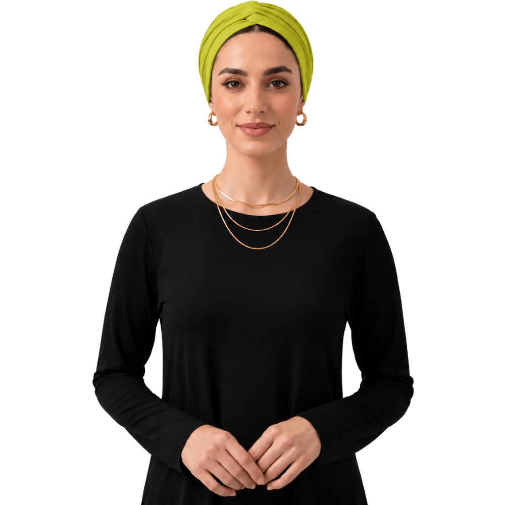 Lime Swim Turban - Bare Essentials