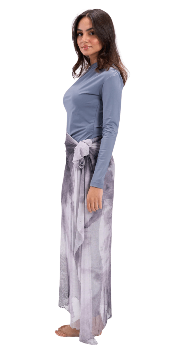Marble Mesh Wrap Grey - Bare Essentials