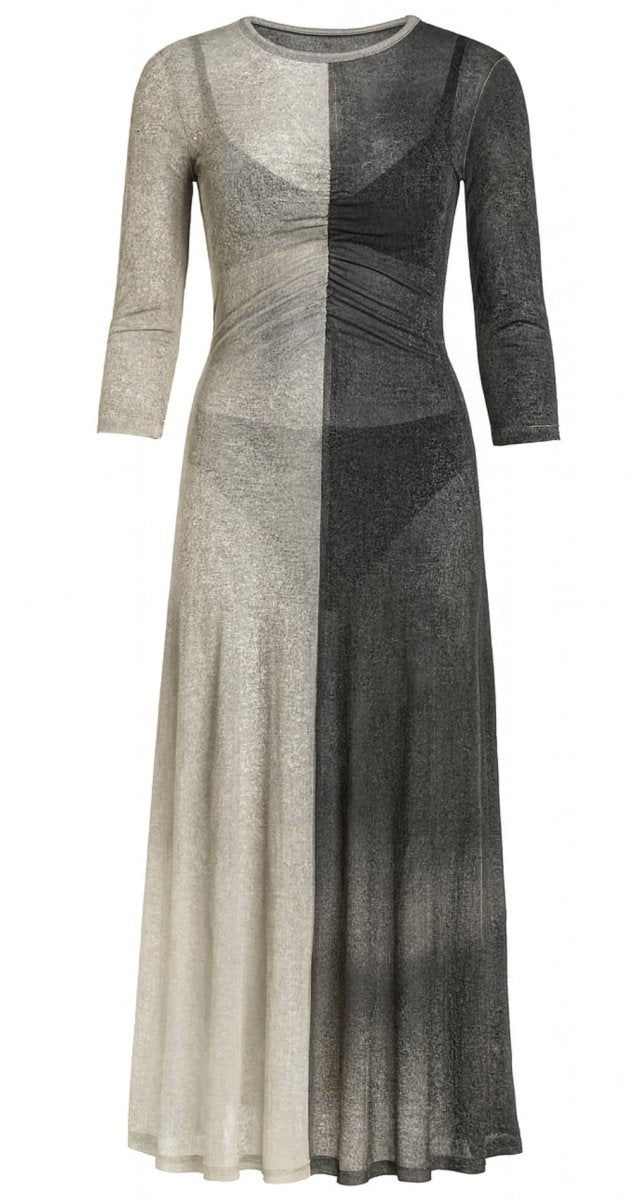 Mesh Dress - Grey - Bare Essentials