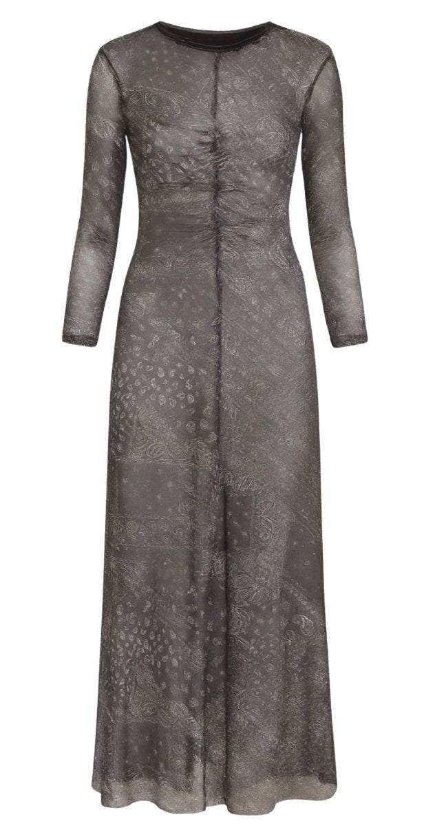 Mesh Paisley - Black - Bare Essentials