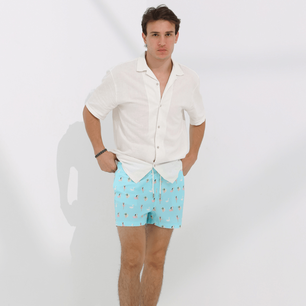 Midday Heat Men's Swim Shorts - Bare Essentials
