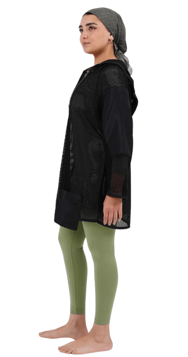 Net Jacket Swimwear Cover Up - Bare Essentials