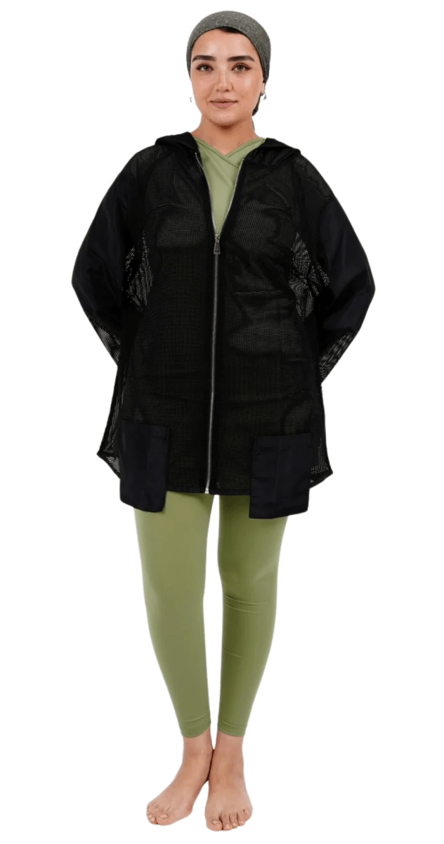 Net Jacket Swimwear Cover Up - Bare Essentials