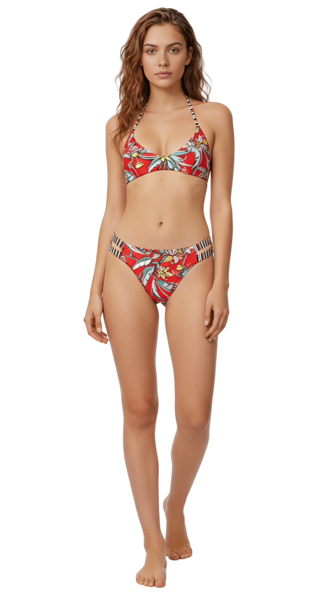 Retro Surf Reversible Tri Top & Reversible Hipster Pant - Bare Essentials