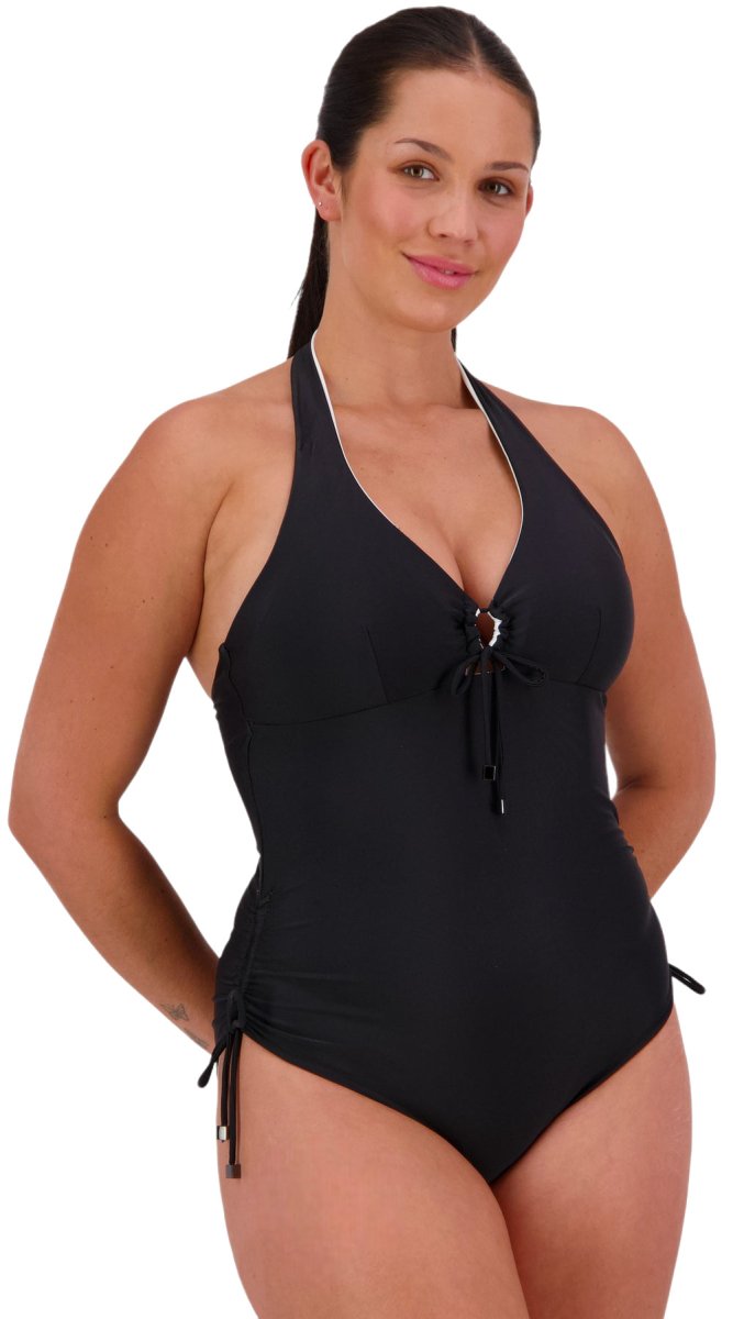 Reversible Drawstring Suit (Black/White) - Bare Essentials