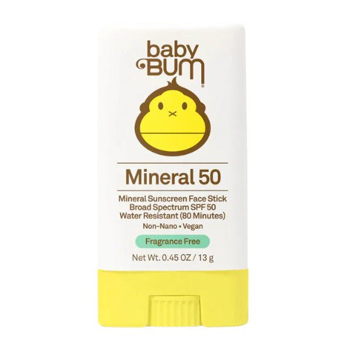 Sun Bum Baby Bum Mineral Mineral Sunscreen Face Stick - Bare Essentials
