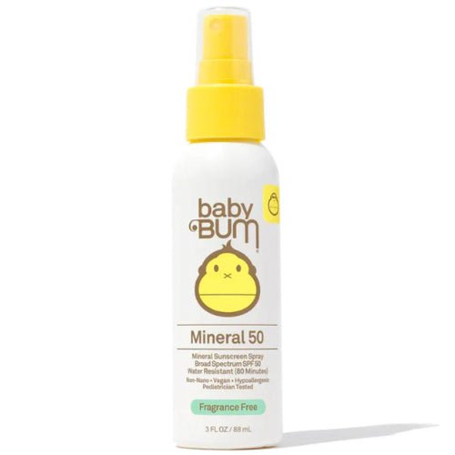 Sun Bum Baby Bum Mineral Sunscreen Spray SPF 50 3 oz - Bare Essentials