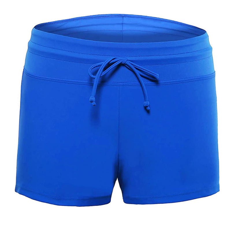 Essentials Blue Drawstring Swim Shorts - Bare Essentials