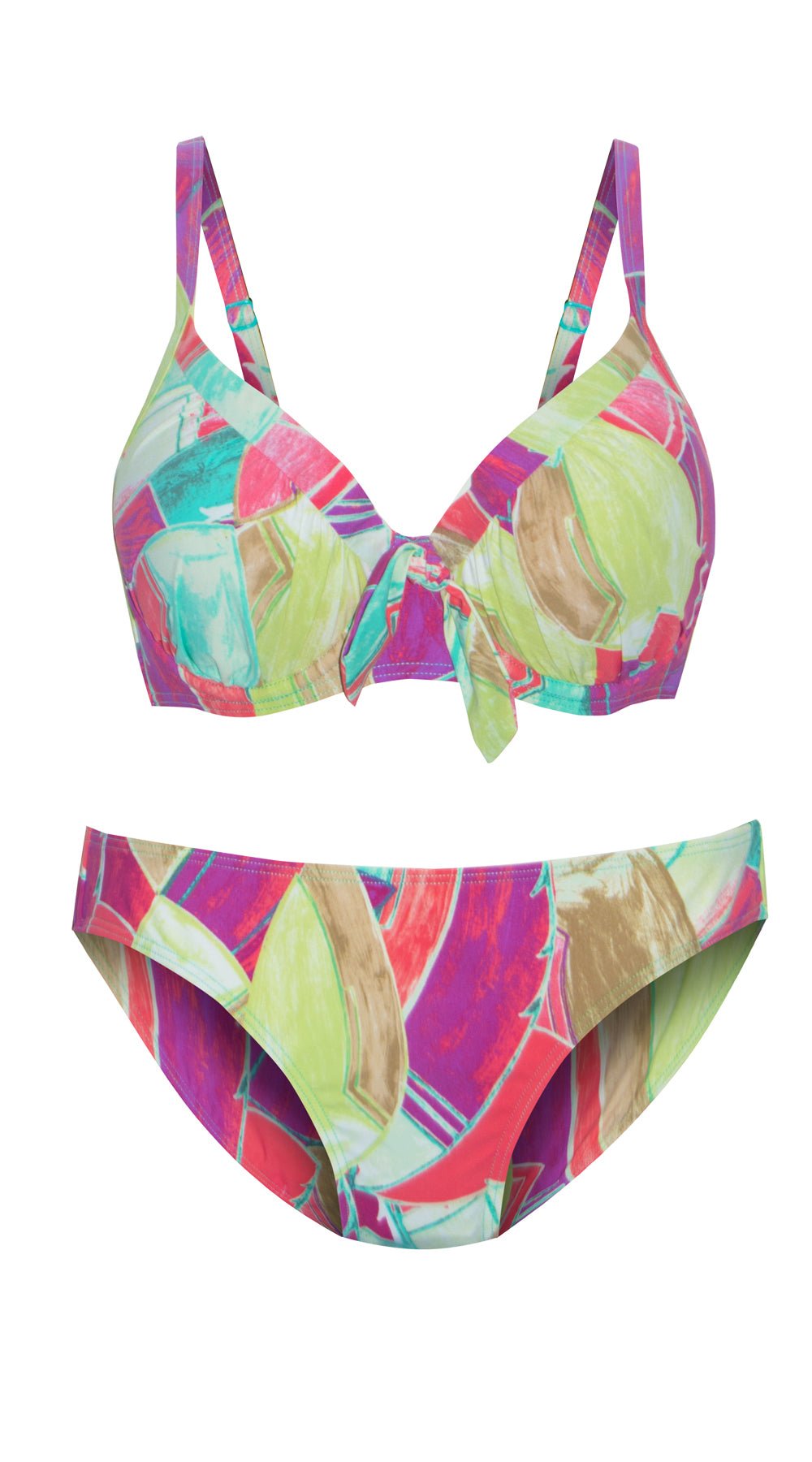 Gaudi Ruched Dual Cup U/W (B/C, D/DD & E/F cup) & Standard Pant - Bare Essentials
Cup size Bra size bikini set