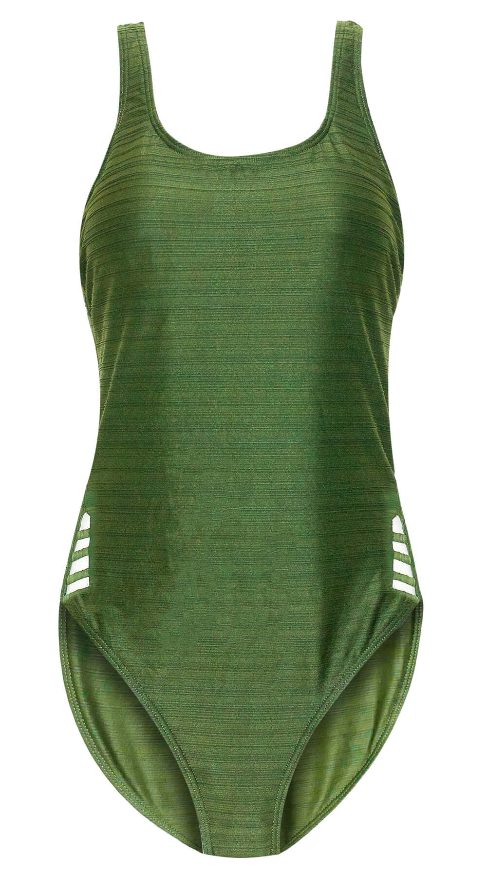 Manhattan Tank Suit (Forest) - Bare Essentials