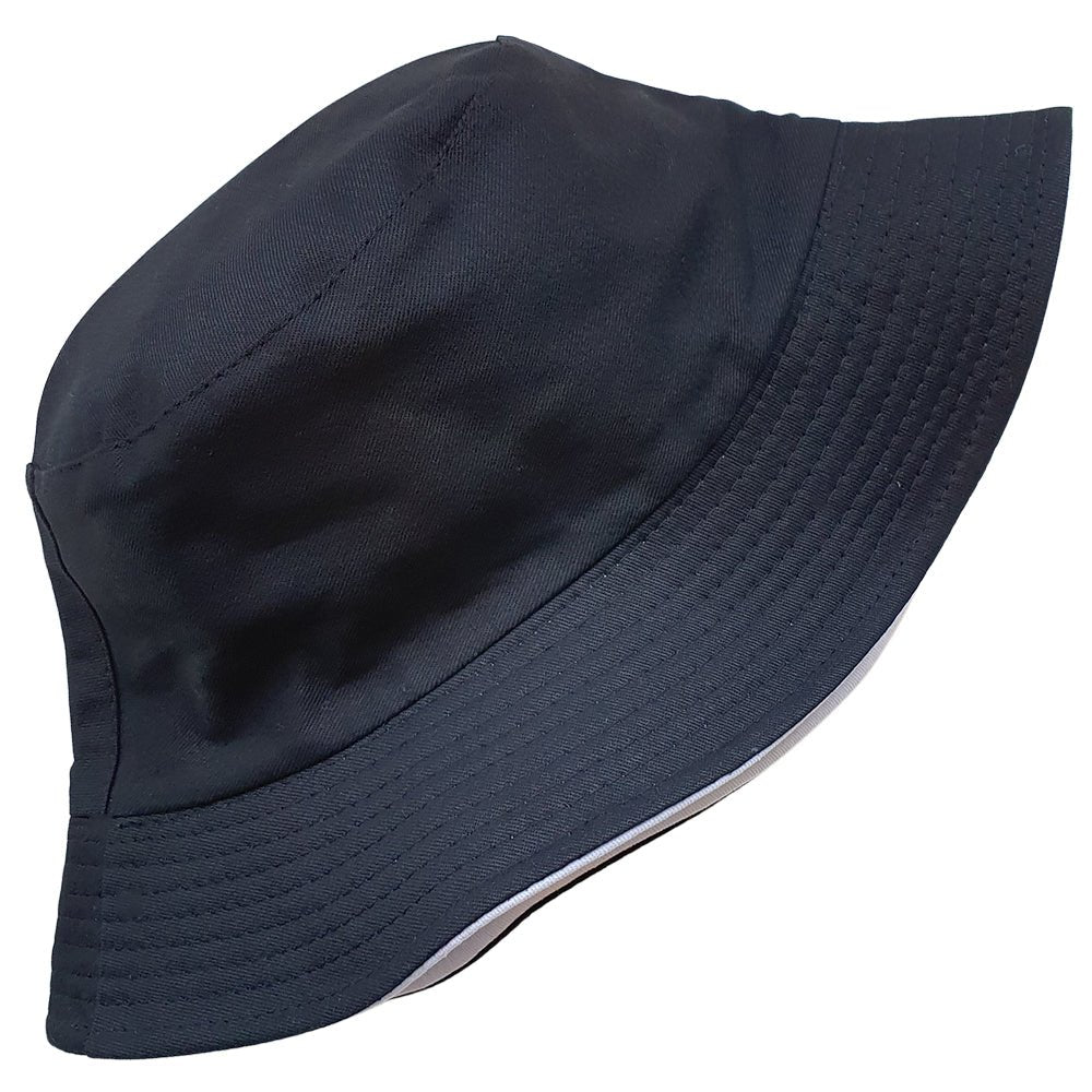 Reversible Bucket Hat (Black & White) - Bare Essentials