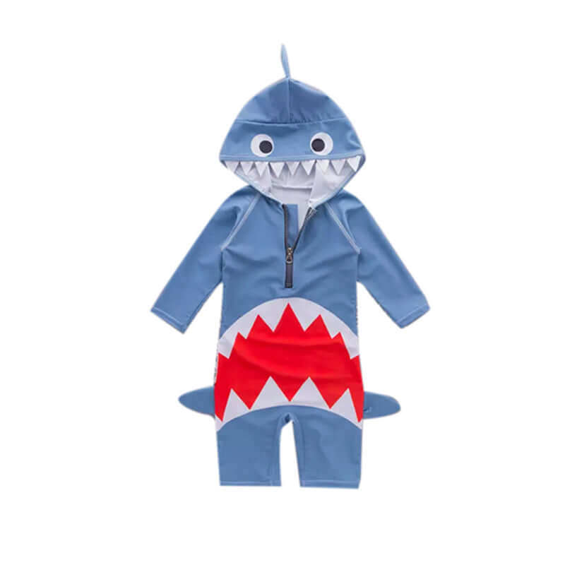 Shark One Piece Kids Swimwear (Unisex) - Bare Essentials