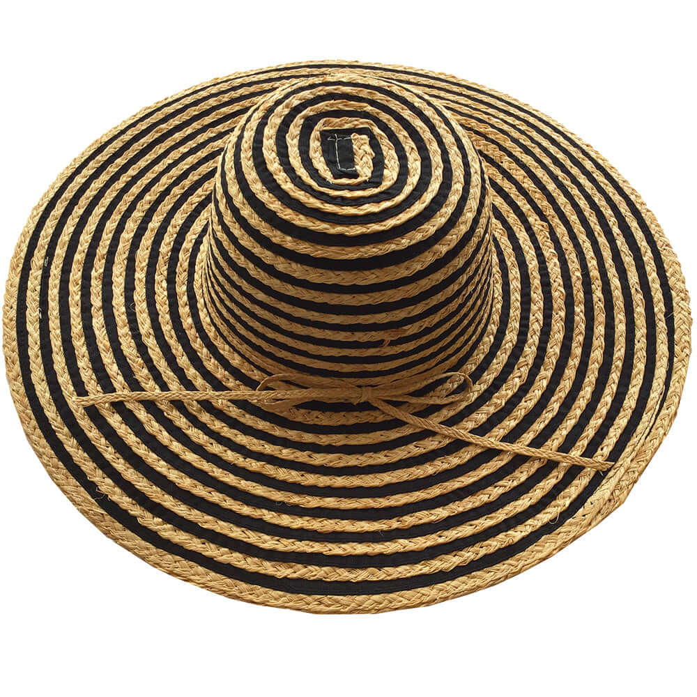 Stripes Straw Hat - Bare Essentials