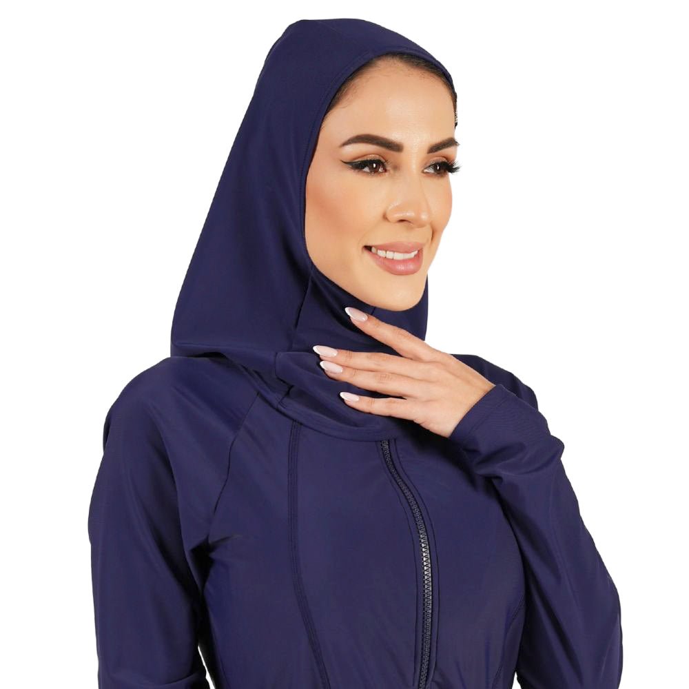Swim Hijab (Navy) - Bare Essentials