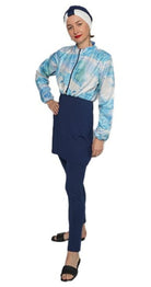 5 in 1 Ocean Breeze Modest Burkini Set - Bare Essentials