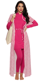 5 - Piece Blush Doll Burkini Set - Bare Essentials