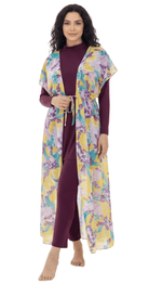 5 - Piece Desert Bloom Ruffle Burkini Set - Bare Essentials