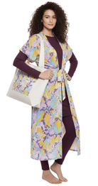 5 - Piece Desert Bloom Ruffle Burkini Set - Bare Essentials