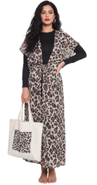 5 - Piece Midnight Belted Burkini Set - Bare Essentials