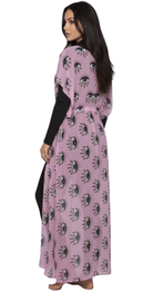 5 - Piece Mystic Eye Belted Burkini Set - Bare Essentials