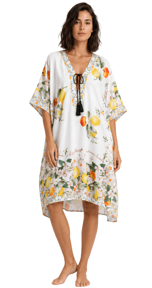 Agrumi Polysatin Beach Poncho - Bare Essentials