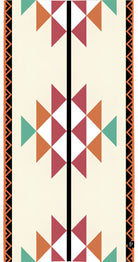 Al Sadu Bamboo Beach Towel (Multi) - Bare Essentials