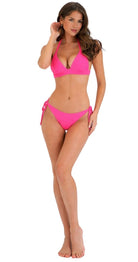 ARRIVING SOON! Retro Deco Booster Tri & Slim Tie Pant - Hot Pink - Bare Essentials