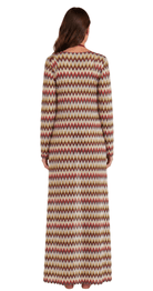 Autumn Dunes Long Beach Cover-Up Kimono - Bare Essentials