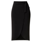 Black Wrap Skirt - Bare Essentials