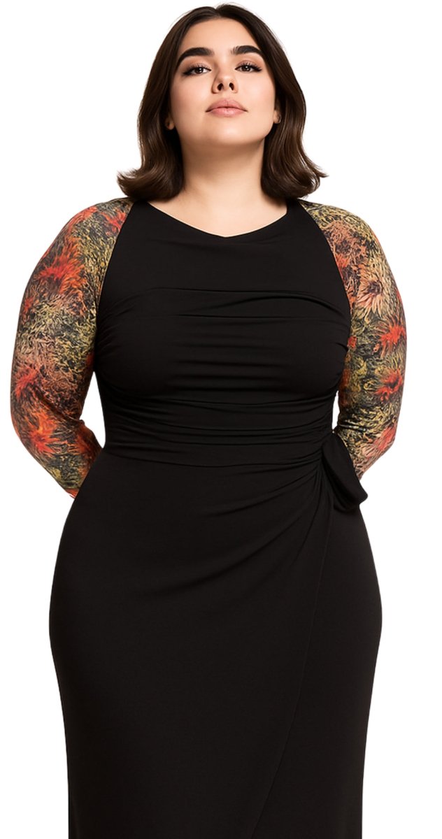 Black Wrap Skirt - Bare Essentials