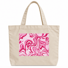Blush Marble Canvas Bag - Bare Essentials