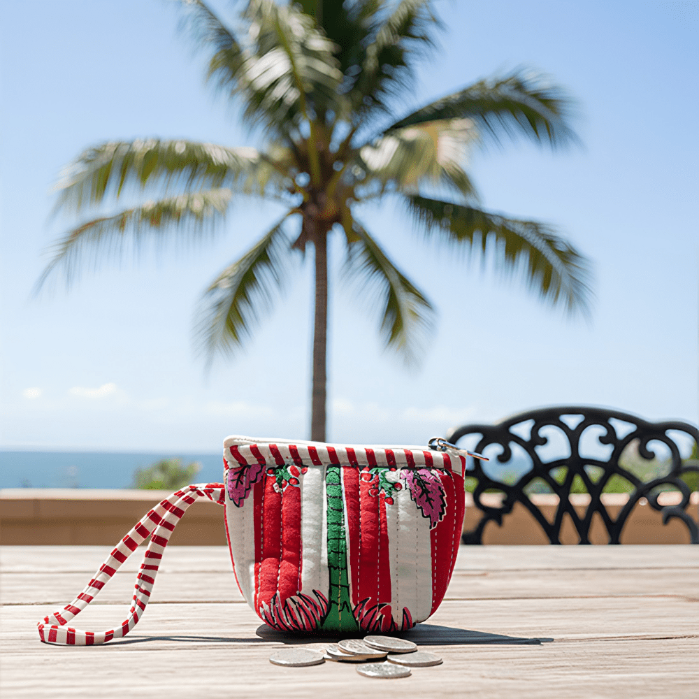 Bu Palm Coin Purse (Red) - Bare Essentials