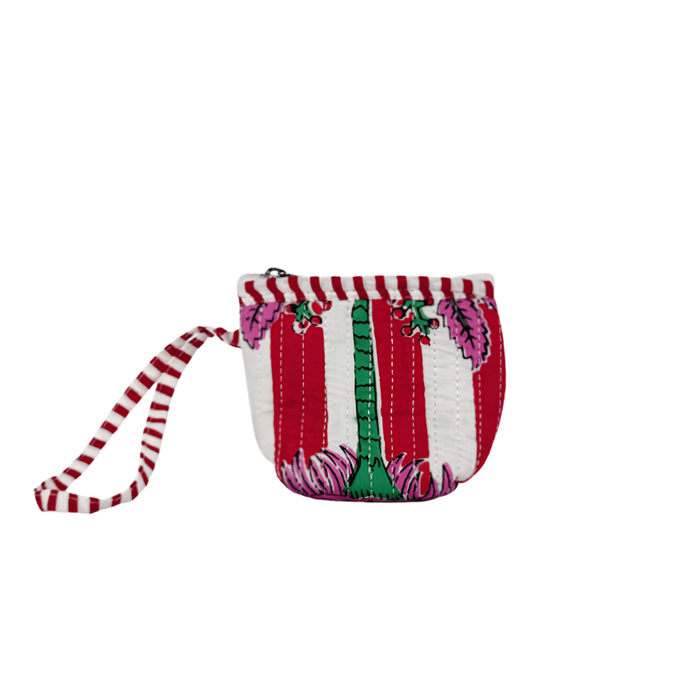 Bu Palm Coin Purse (Red) - Bare Essentials