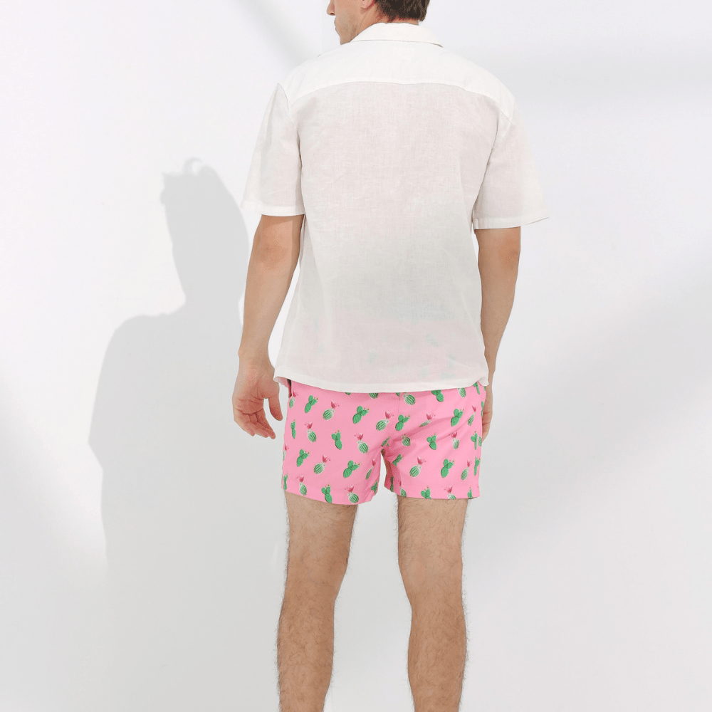Cacti Men's Swim Shorts - Bare Essentials