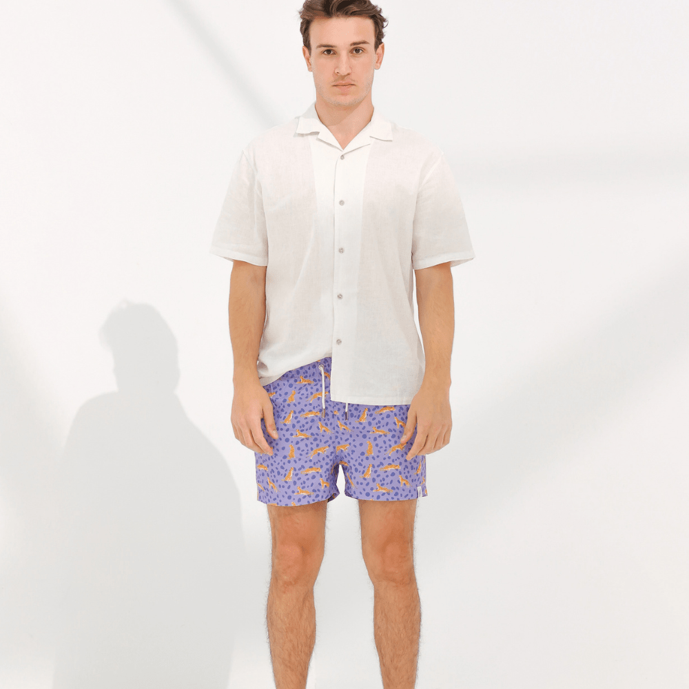Cheetahs Mix Men's Swim Shorts - Bare Essentials
