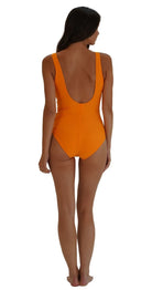 Contours Side Trim Suit Multi - Fit (Orange) - Bare Essentials