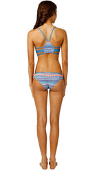 Denim Daze Scoop Neck Banded Crop Top & Gathered Brazilian Pant - Bare Essentials