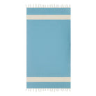 Diamond Blue Organic Turkish Beach Towel - Bare Essentials