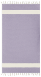 Diamond Lilac Organic Turkish Beach Towel - Bare Essentials