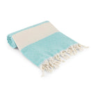 Diamond Mint Organic Turkish Beach Towel - Bare Essentials