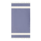 Diamond Navy Organic Turkish Beach Towel - Bare Essentials