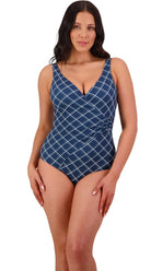 Elise Side Trim Suit Multi-Fit (Atlantic) - Bare Essentials