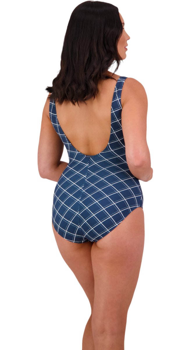 Elise Side Trim Suit Multi-Fit (Atlantic) - Bare Essentials